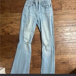 YMI Light Blue Flare Jeans